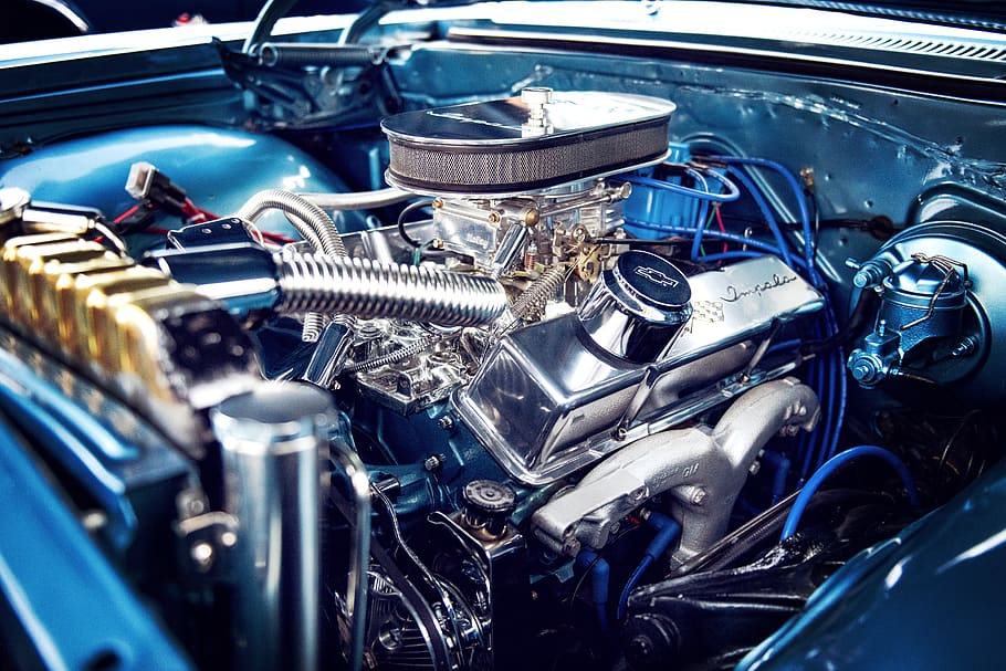 car engine bay, motor, machine, vehicle, santa maria, united states HD wallpaper