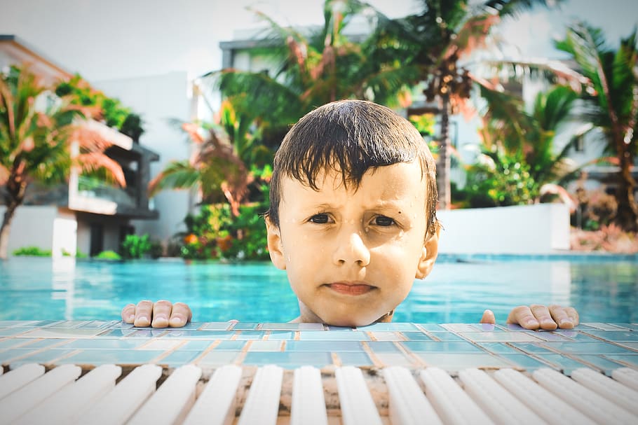 mauritius, azuri, pool, swimming pool, water, portrait, headshot HD wallpaper
