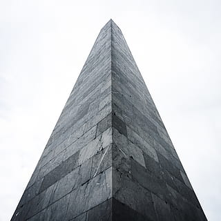 gray c oncrete obelisk, architecture, plaza de europa, spain HD wallpaper