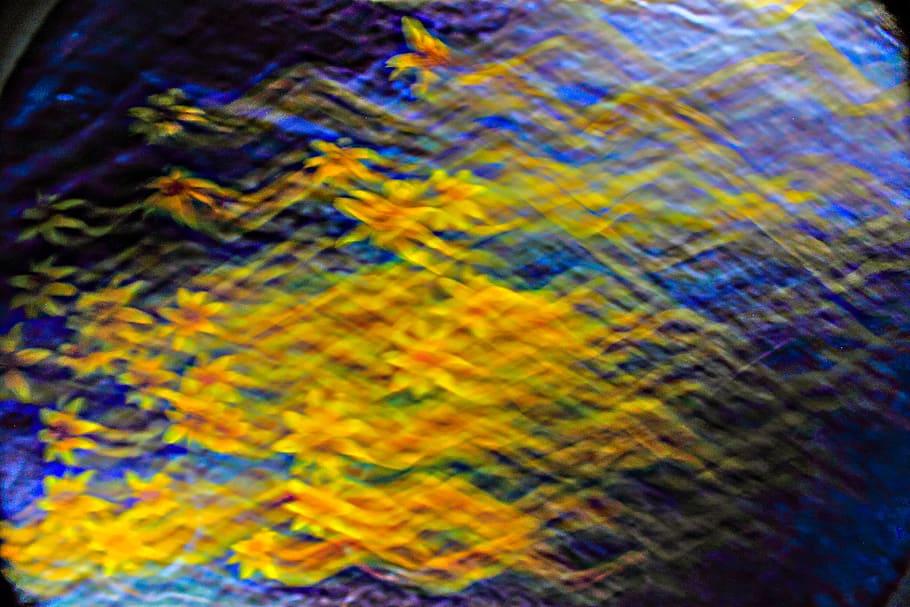 blue and yellow textile, united states, carson pass, sphere, space HD wallpaper
