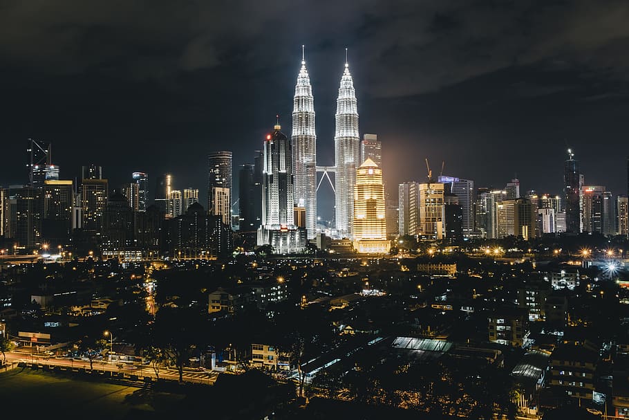 Petronas Tower, Malaysia, building exterior, built structure HD wallpaper