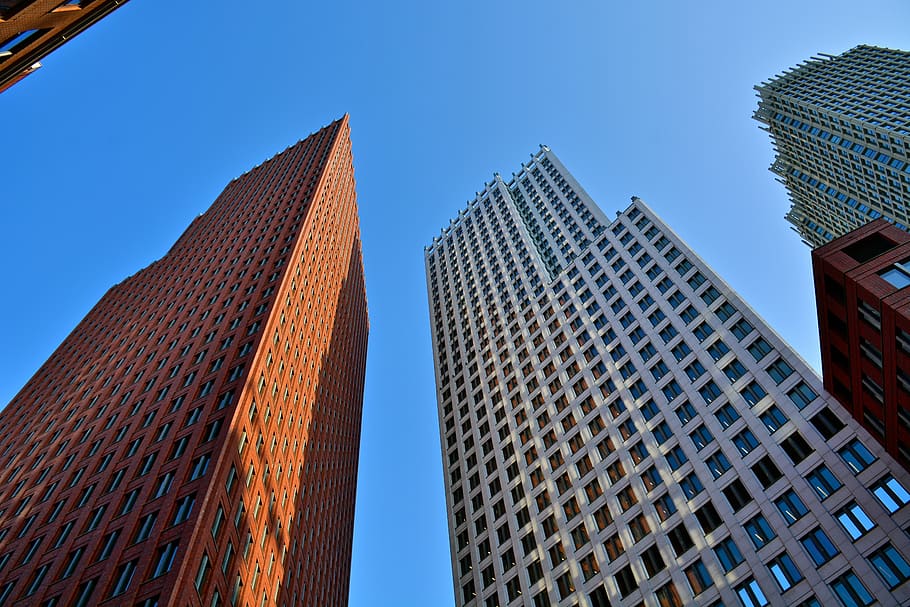 city, architecture, buildings, built structure, office building exterior HD wallpaper