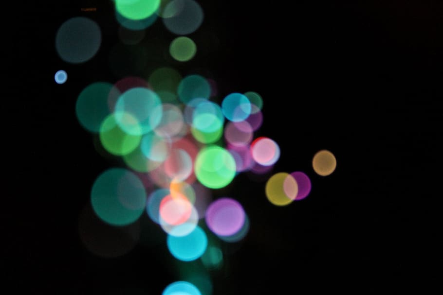 lights, fiber optic, christmas, defocused, circle, illuminated HD wallpaper