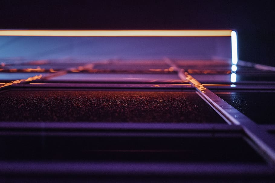 neon lighted sign, motion, night, no people, speed, selective focus HD wallpaper