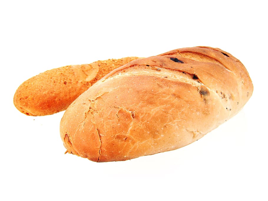 bread, loaf, white, isolated, object, bakery, baked, food, flour HD wallpaper