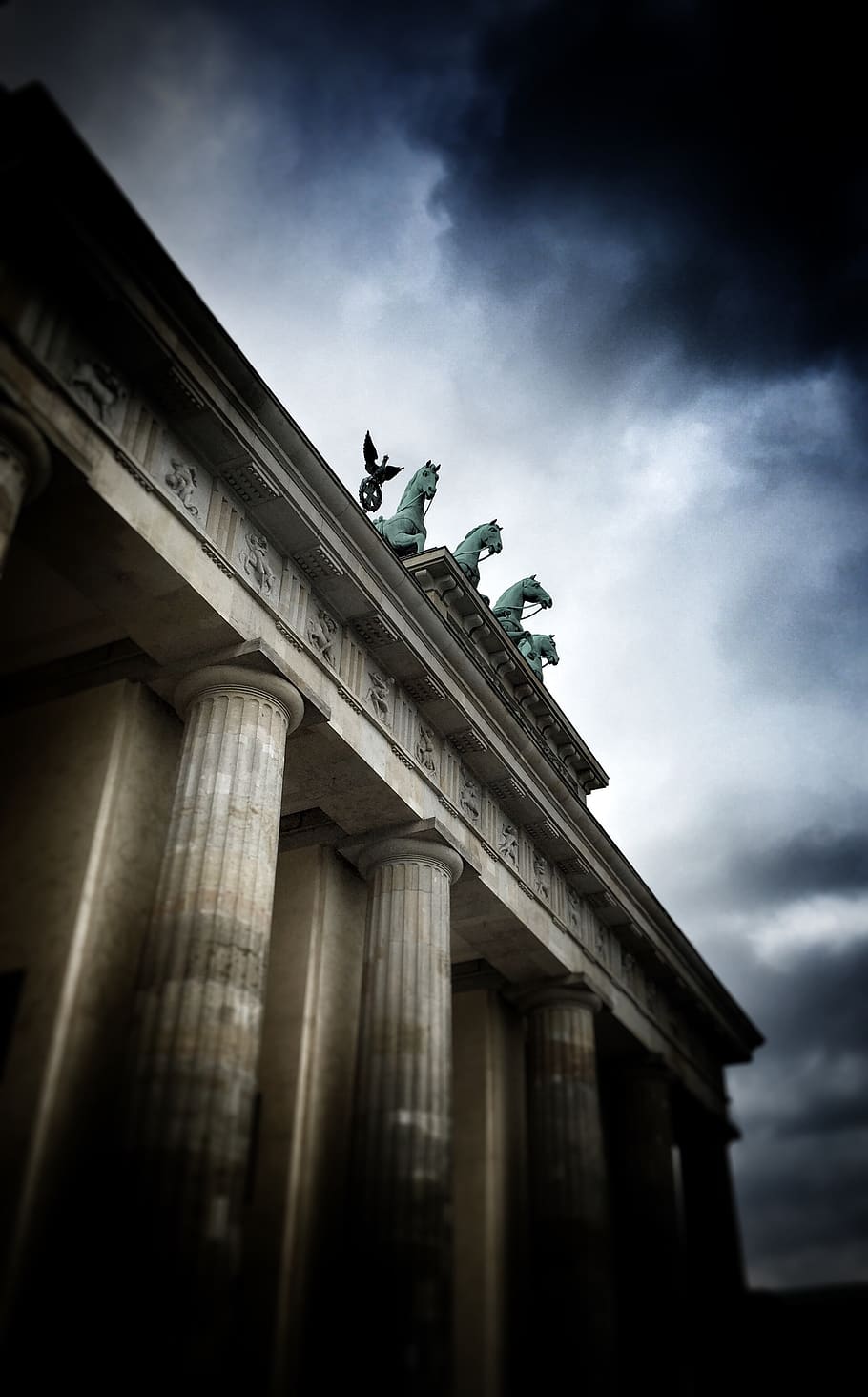 berlin, berlin brandenburger tor, architecture, sky, cloud - sky