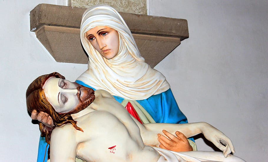 jesus, sculpture, object, carve, religious, figure, statue HD wallpaper