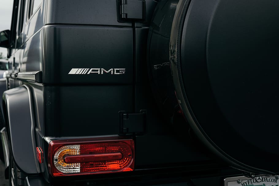 black AMG SUV parked, tampa, usa, international plaza, mercedes HD wallpaper
