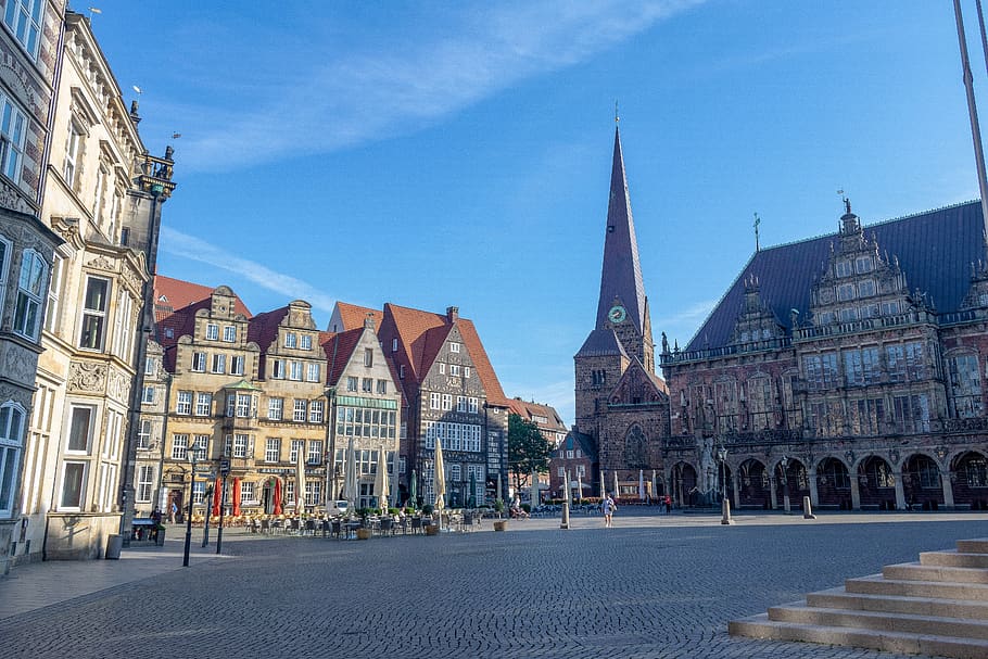 bremen, historic center, places of interest, historically, architecture