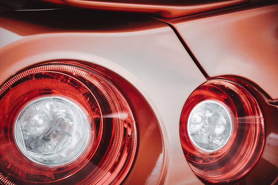 vehicle taillight, headlight, car, transportation, automobile HD wallpaper