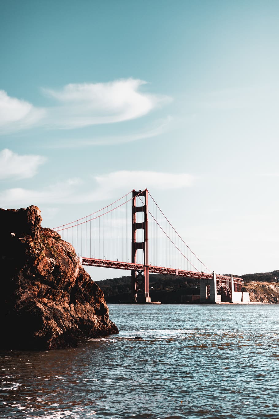 Golden Gate Bridge during daytime, water, connection, built structure HD wallpaper