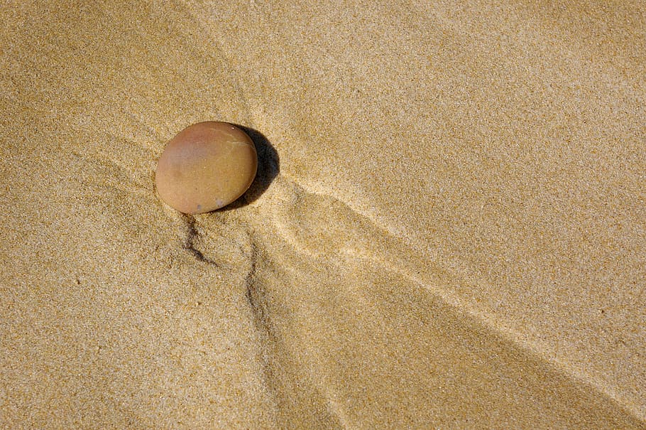 brown stone, outdoors, nature, sand, egg, food, soil, footprint HD wallpaper