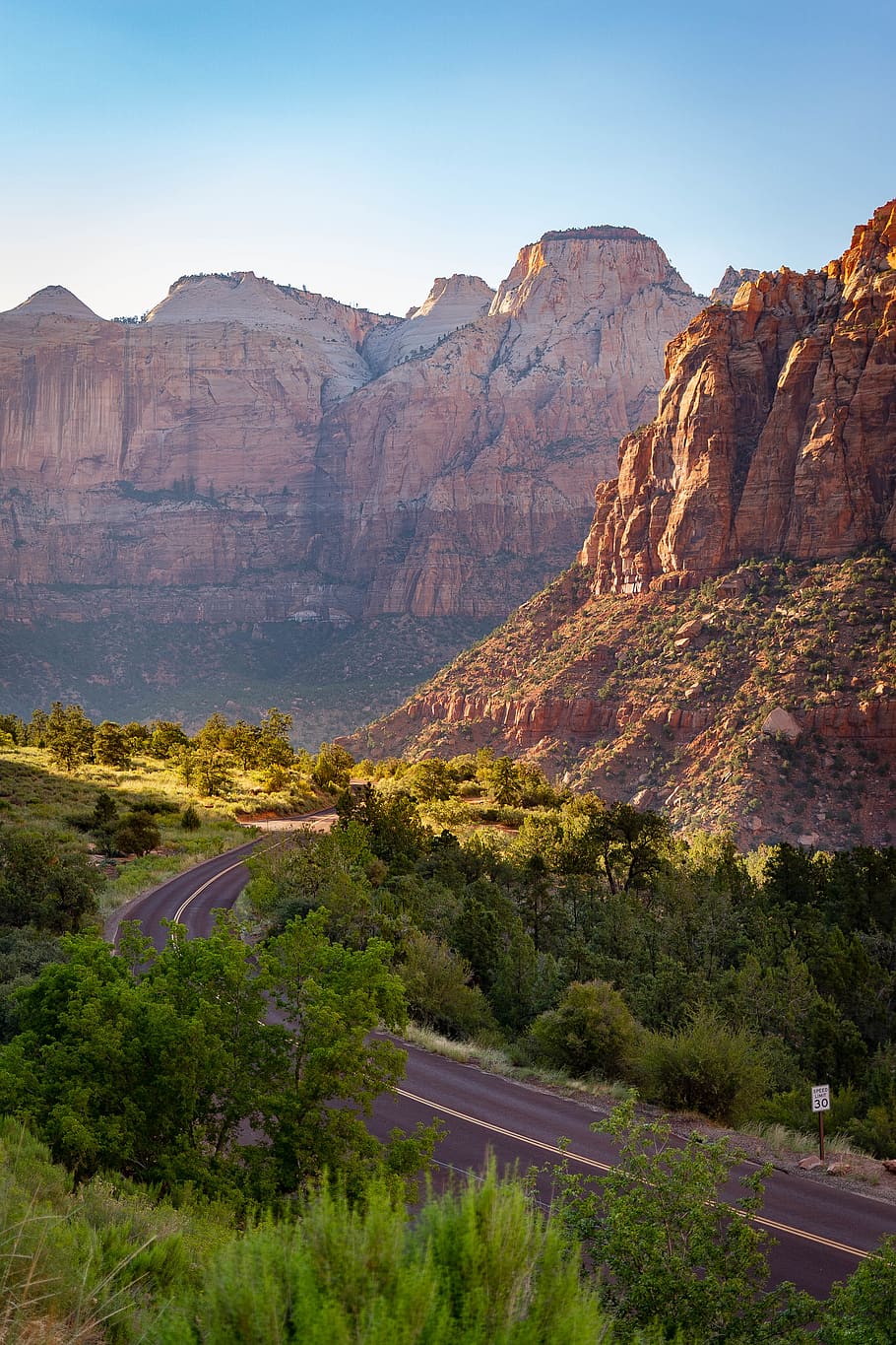 empty road near mountain, scenics - nature, plant, sky, beauty in nature HD wallpaper