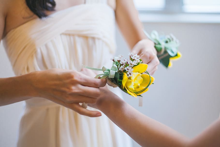 Bride at Wedding, people, women, flower, flowering plant, adult HD wallpaper