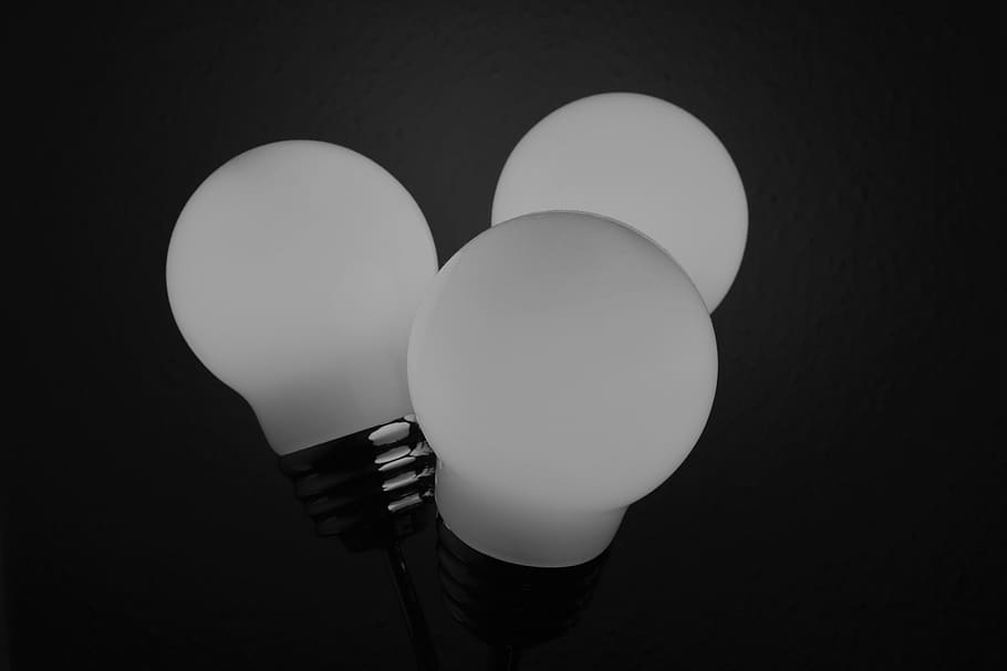 germany, elmshorn, lamp, glass, silhouette, electricity, light bulb HD wallpaper