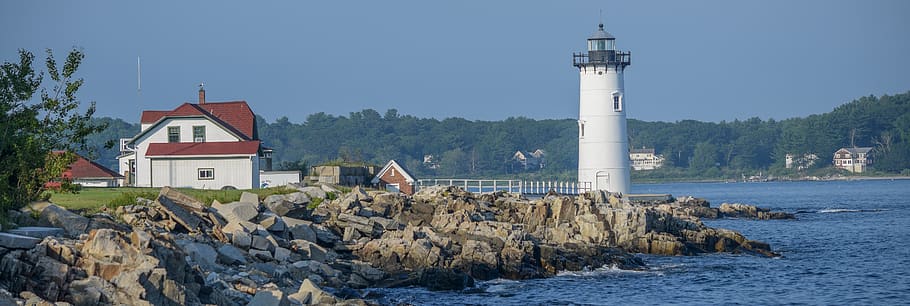 light house, lighthouse, architecture, landscape, nautical HD wallpaper