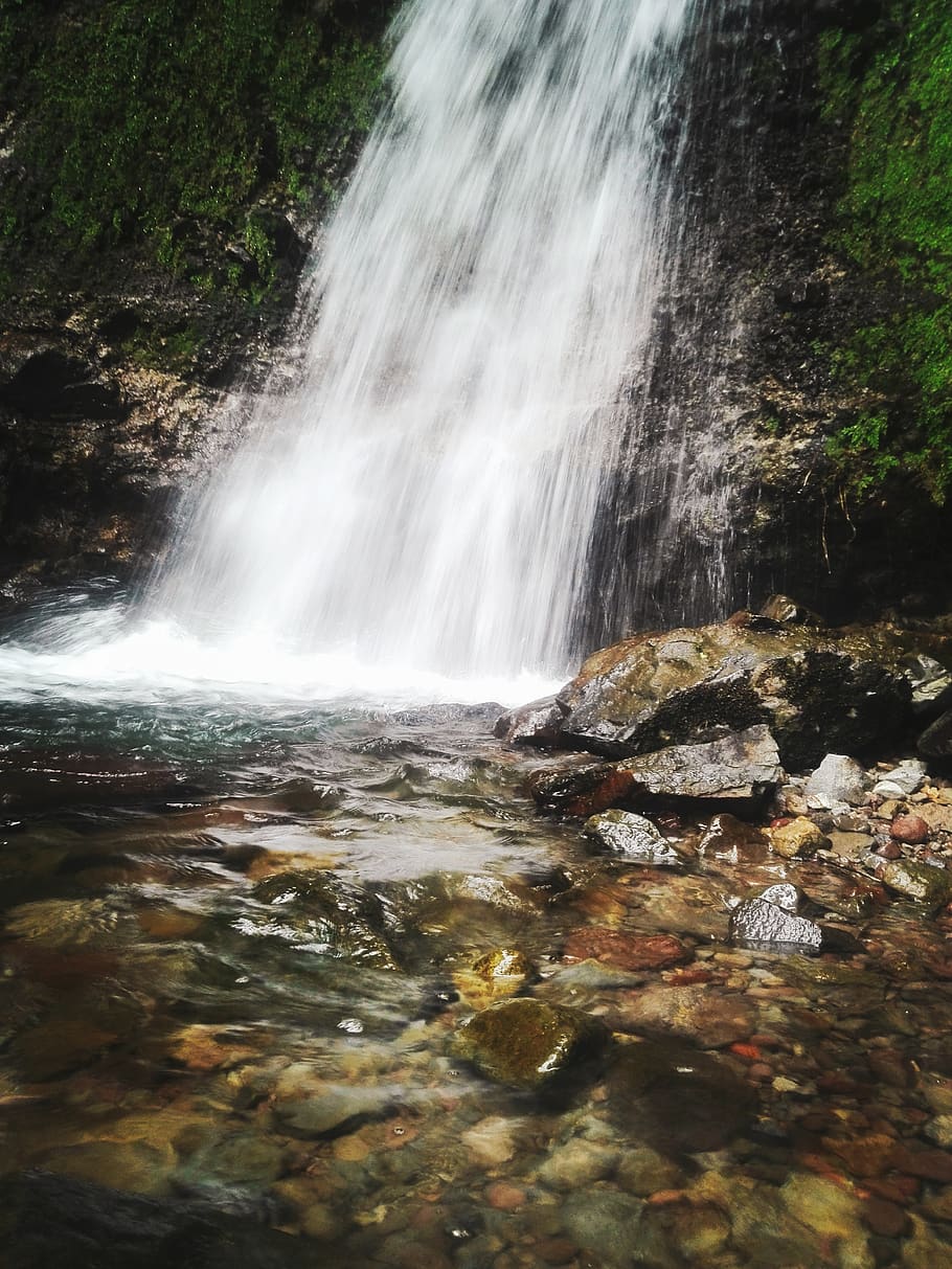 water, motion, flowing water, scenics - nature, waterfall, beauty in nature HD wallpaper