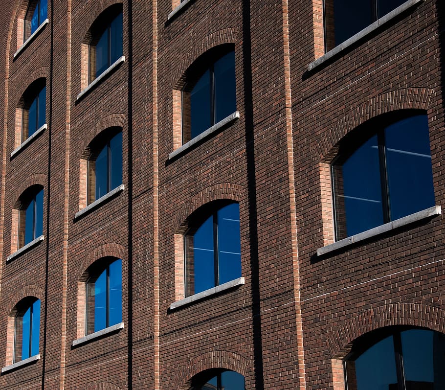 architecture, windows, building, city, london, building exterior HD wallpaper