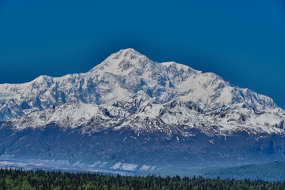 Landscape Photography of White Mountain, cold, daylight, daytime HD wallpaper