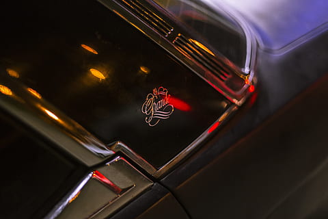 black car, trademark, logo, symbol, tire, automobile, transportation HD wallpaper