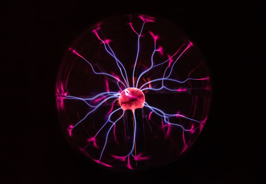 single cell, black background, studio shot, illuminated, science HD wallpaper