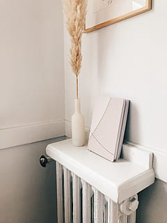 shelf, home decor, interior design, handrail, banister, desk HD wallpaper