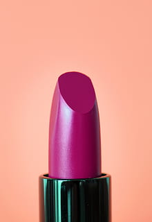 Pink Lipstick With Green Case, accessory, background, beauty HD wallpaper