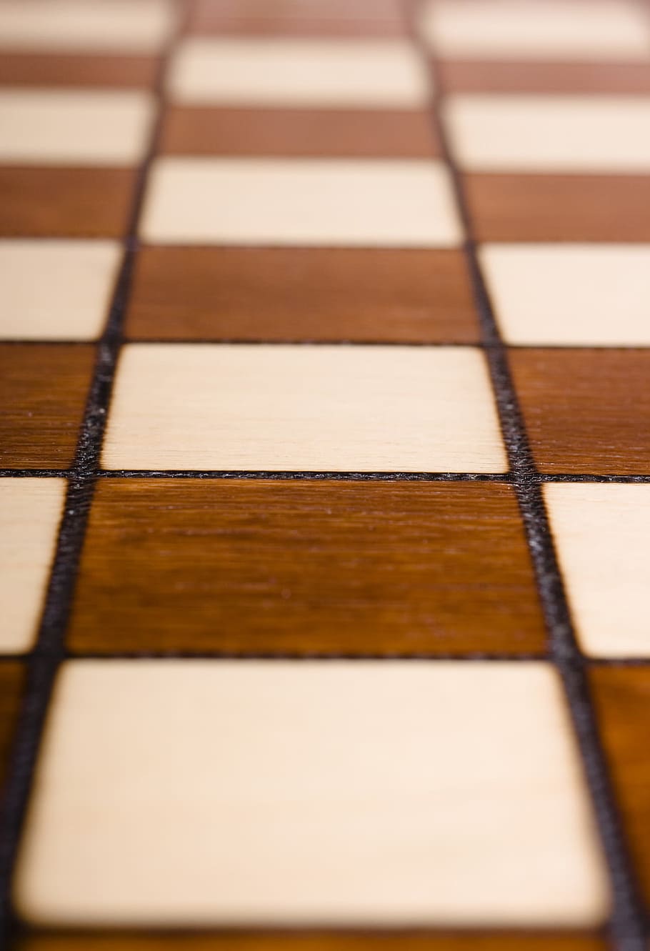 chess, chessboard, game, square, white, wooden, indoors, wood - material HD wallpaper