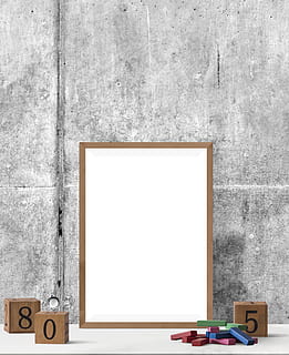 poster, mockup, wall, interior, realistic, indoors, decoration HD wallpaper