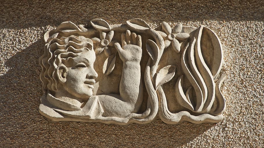 decorative concrete plate, soil, archaeology, 12 rue henri iv HD wallpaper