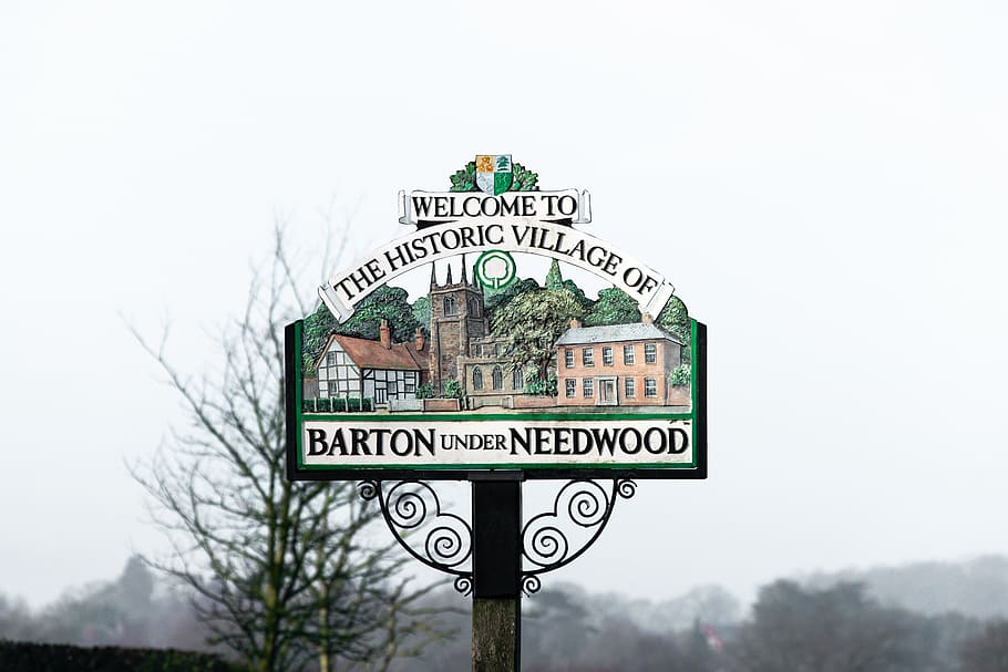 Barton Under Needwood, symbol, outdoors, sign, grass, plant, text HD wallpaper