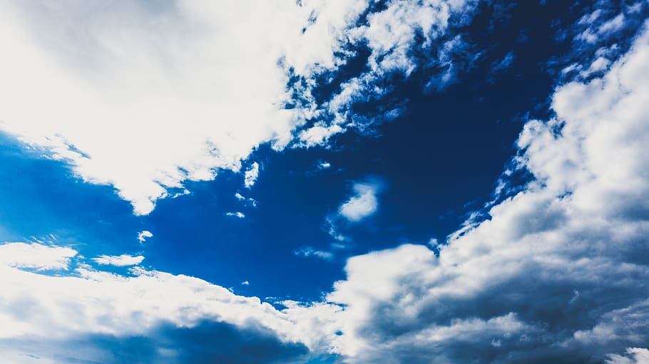germany, lich, eberstadt, cloud, white, sky, blue, cloud - sky HD wallpaper