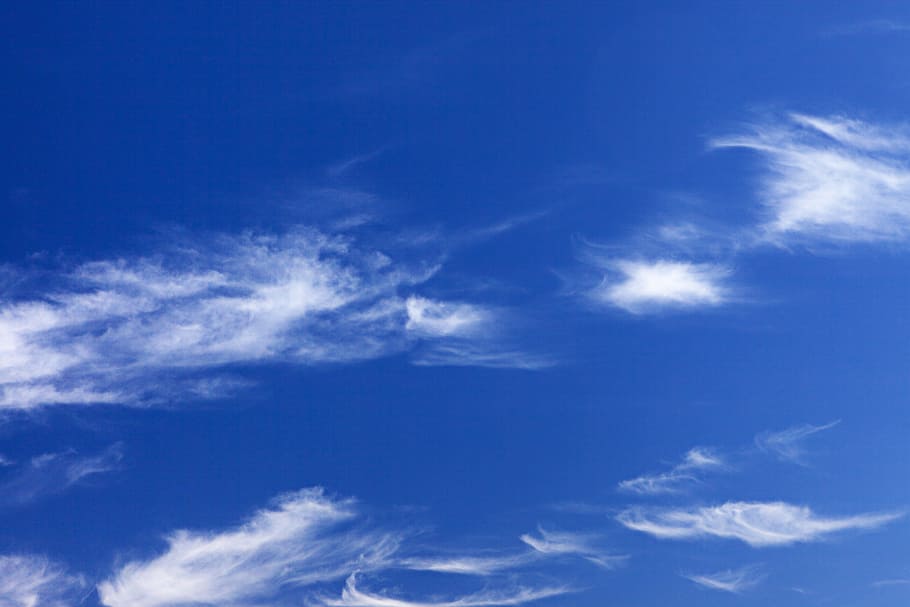 air, atmosphere, background, beautiful, blue, blue-sky, bright HD wallpaper