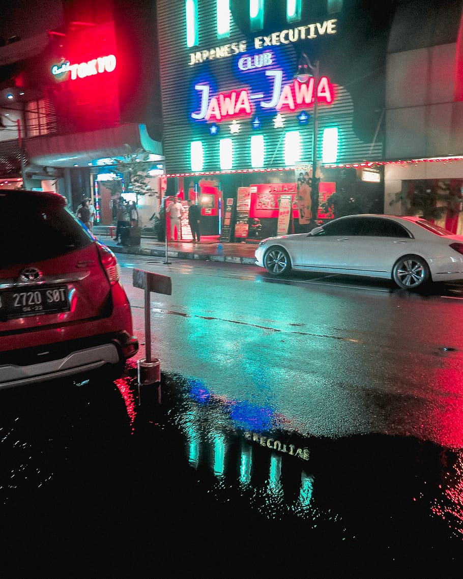 jakarta, indonesia, plaza blok m, downtown, tokyo, motor vehicle, HD wallpaper