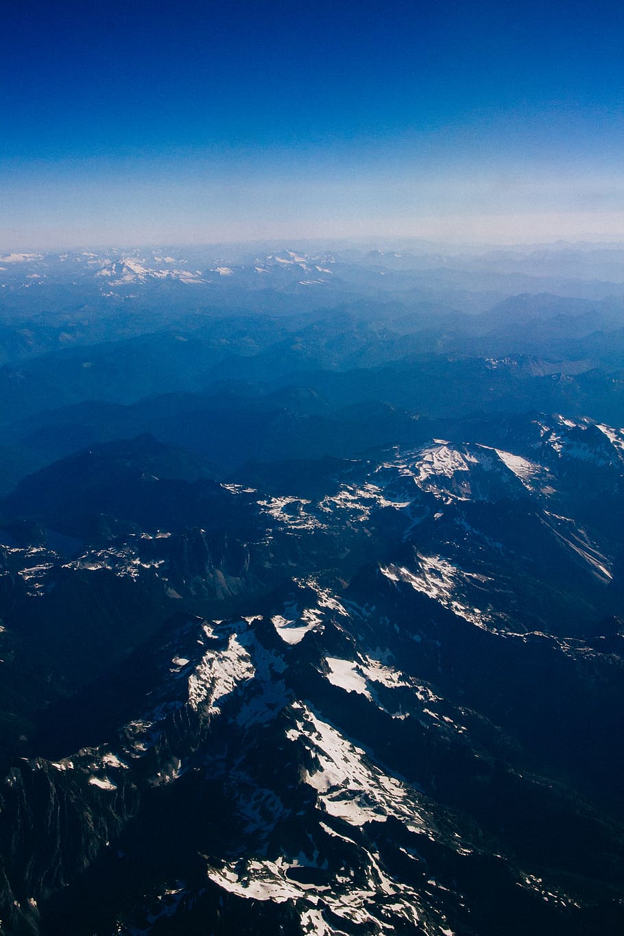 mountain, mountains, range, nature, landscape, airael, drone HD wallpaper