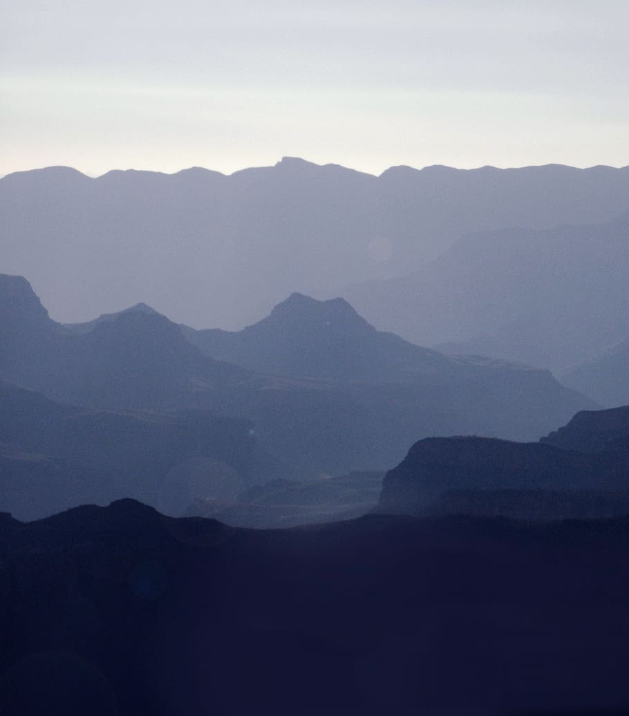 mountain range, outdoors, nature, peak, slope, countryside HD wallpaper