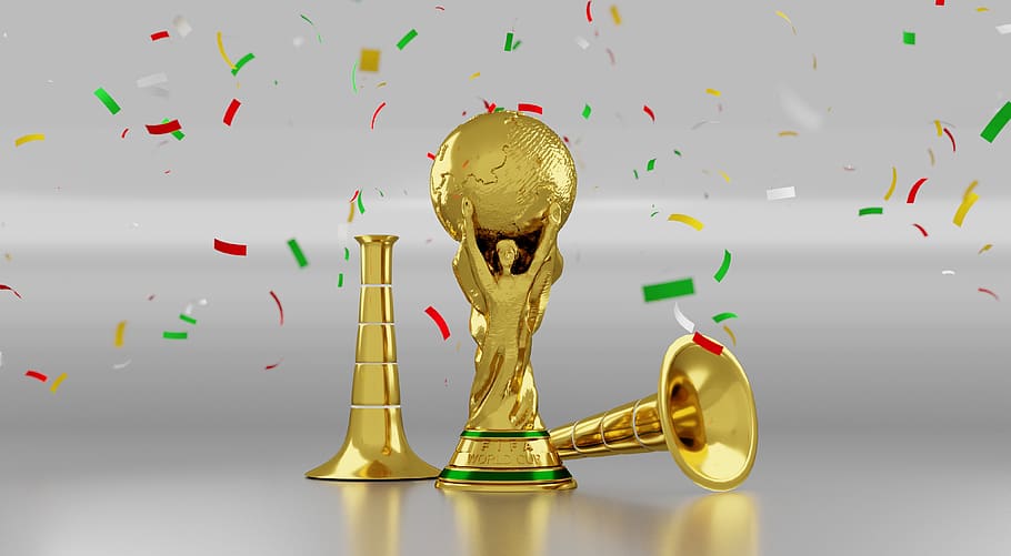 trophy, soccer, sport, cup, football, competition, champion, HD wallpaper