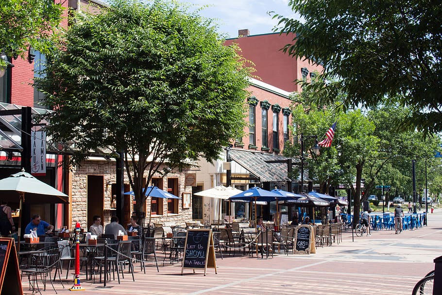 HD wallpaper: burlington, united states, church street marketplace, usa ...