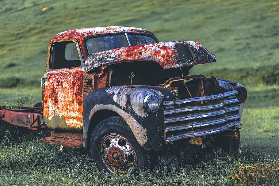 forest, old, truck, oldtruck, saopaulo, marsilac, serjosoza, HD wallpaper