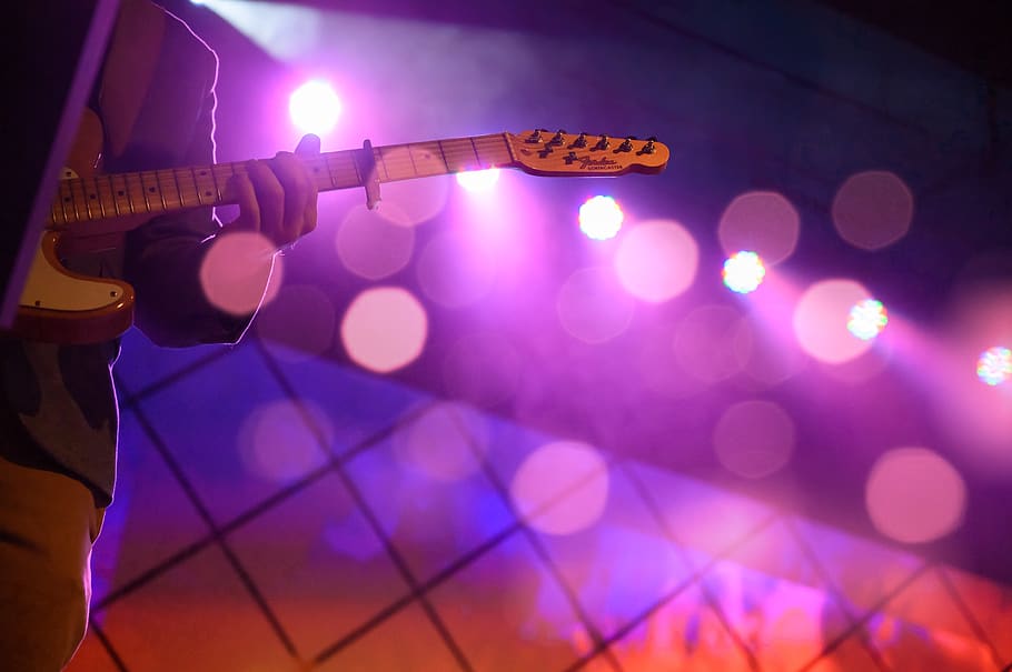Person Playing Guitar, musical instrument, musician, string instrument HD wallpaper