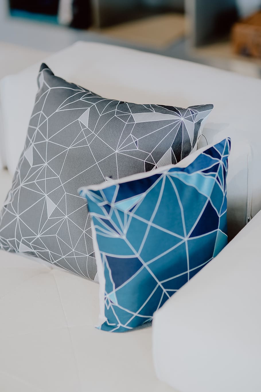 Scandinavian Decorative Pillows, interior, home, indoors, living HD wallpaper