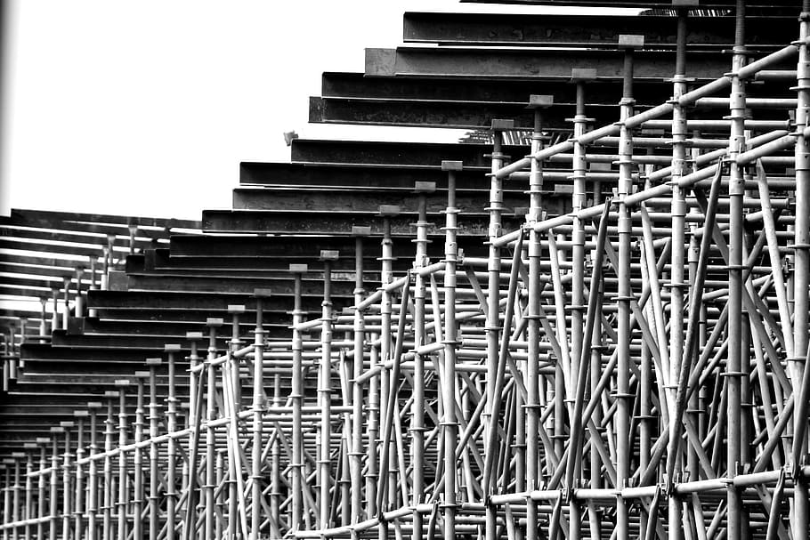 construction, construction site, build, work, laborer, city HD wallpaper
