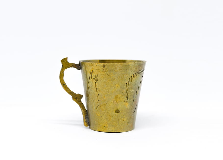 drink, cup, tea, pot, handle, mug, retro, hot, white background HD wallpaper