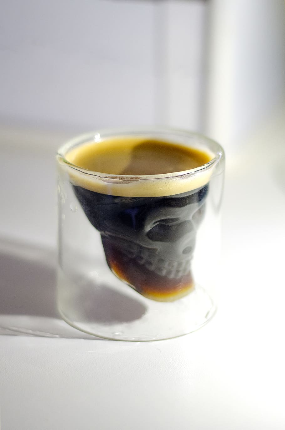 coffee cup, pottery, beverage, drink, beer, alcohol, skull HD wallpaper