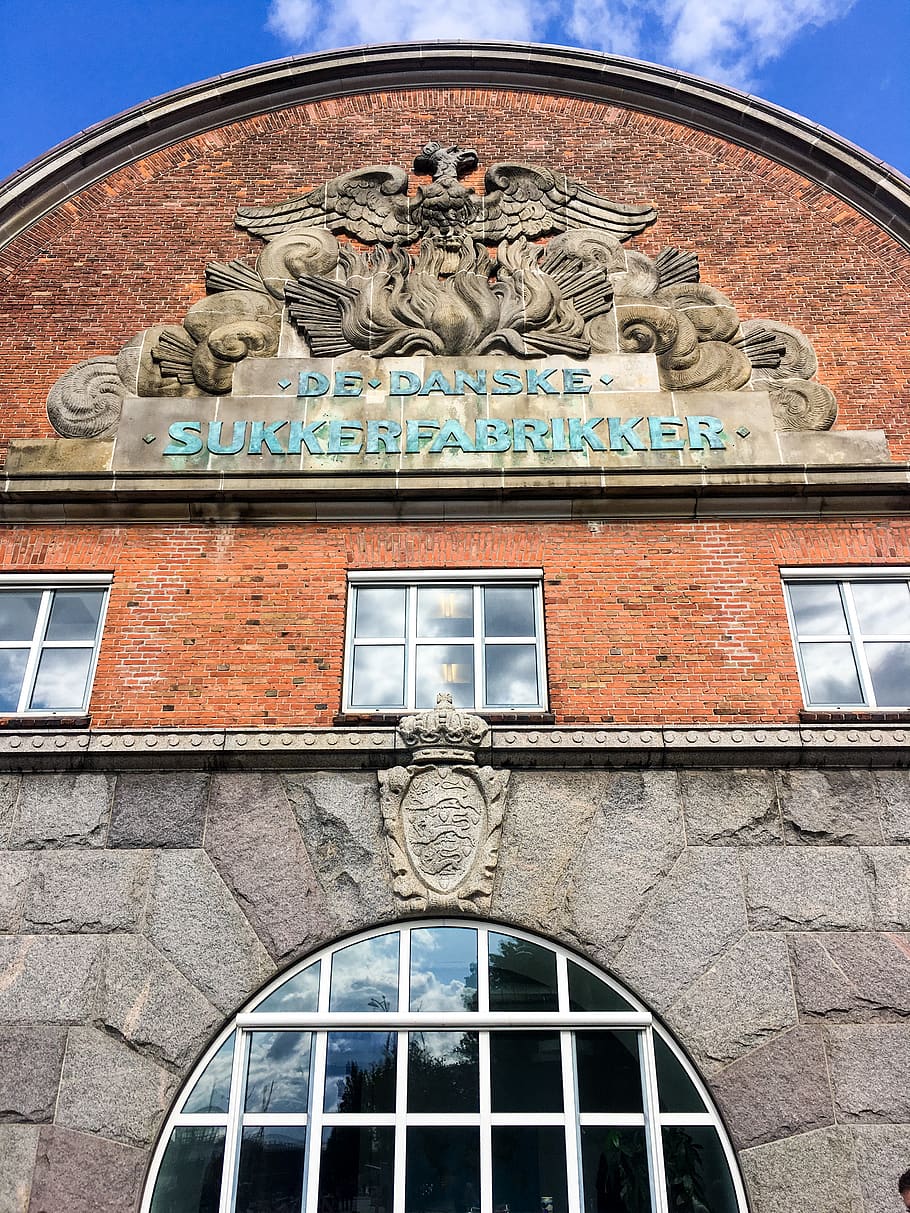 brick, window, copenhagen, denmark, architecture, building HD wallpaper