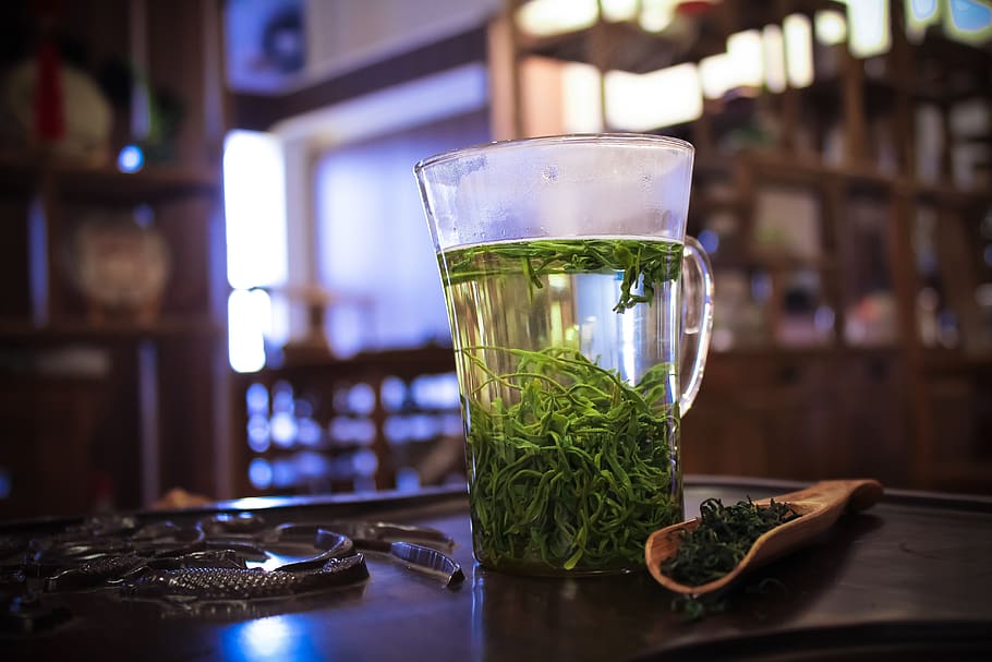 green tea, tea ceremony, drink, table, refreshment, indoors HD wallpaper