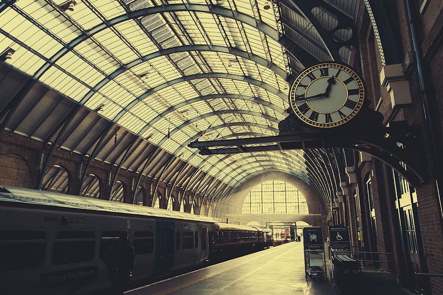 london, king's cross, united kingdom, train station, travel, HD wallpaper