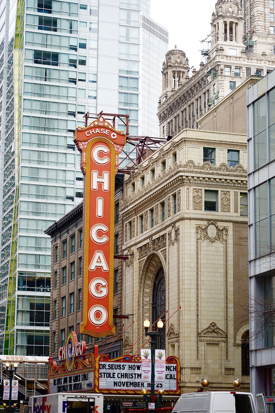 Chicago, architecture, built structure, building exterior, city HD wallpaper