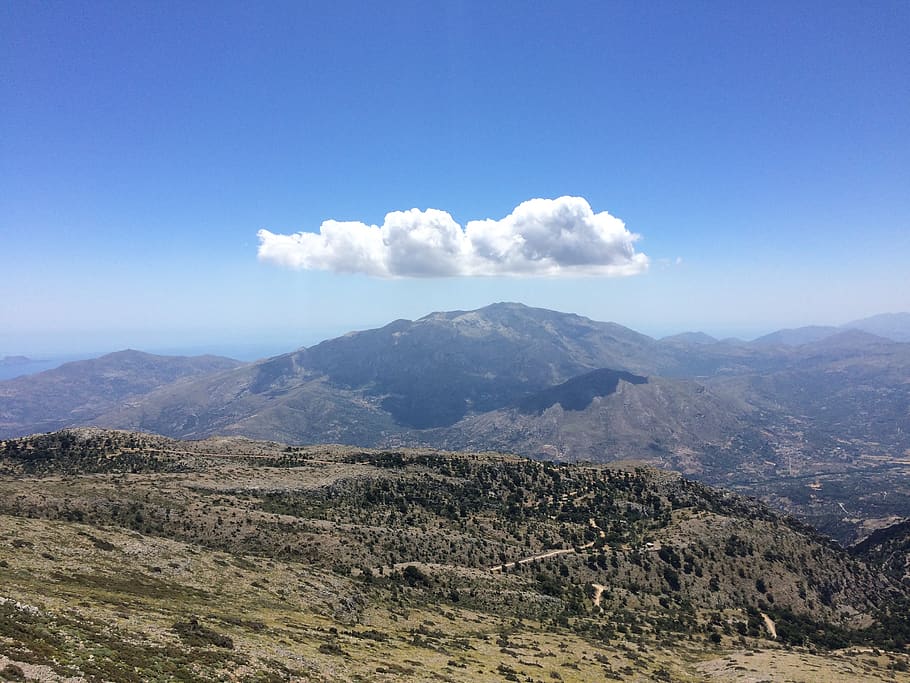 cloud, mountain, sky, beauty in nature, tranquil scene, scenics - nature HD wallpaper