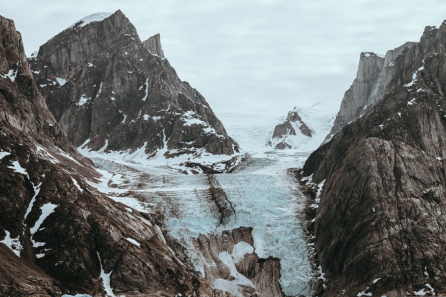snowcapped mountains, beauty in nature, scenics - nature, tranquility HD wallpaper